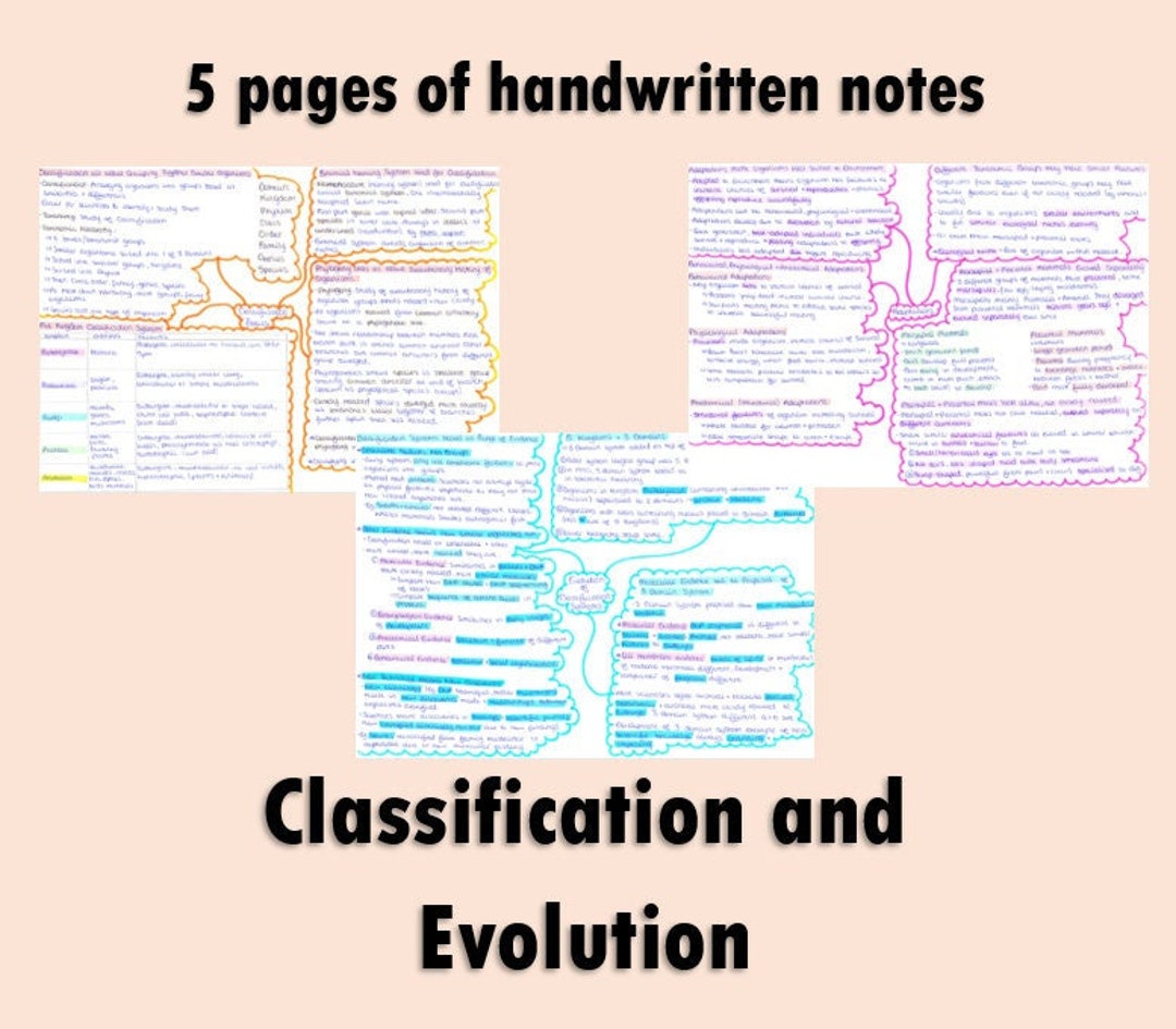 A Level Biology Revision Study Notes - Classification and Evolution ...