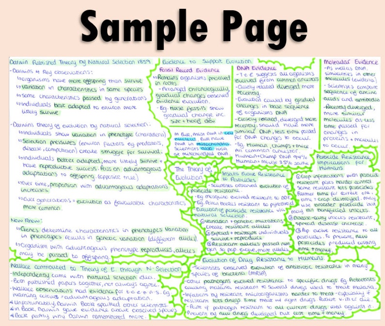 A Level Biology Revision Study Notes - Classification and Evolution ...