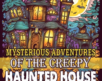 ONLY 1 LEFT In Stock! Mysterious Adventures of the Creepy Haunted House, A Children's Story Book, Digital E-book