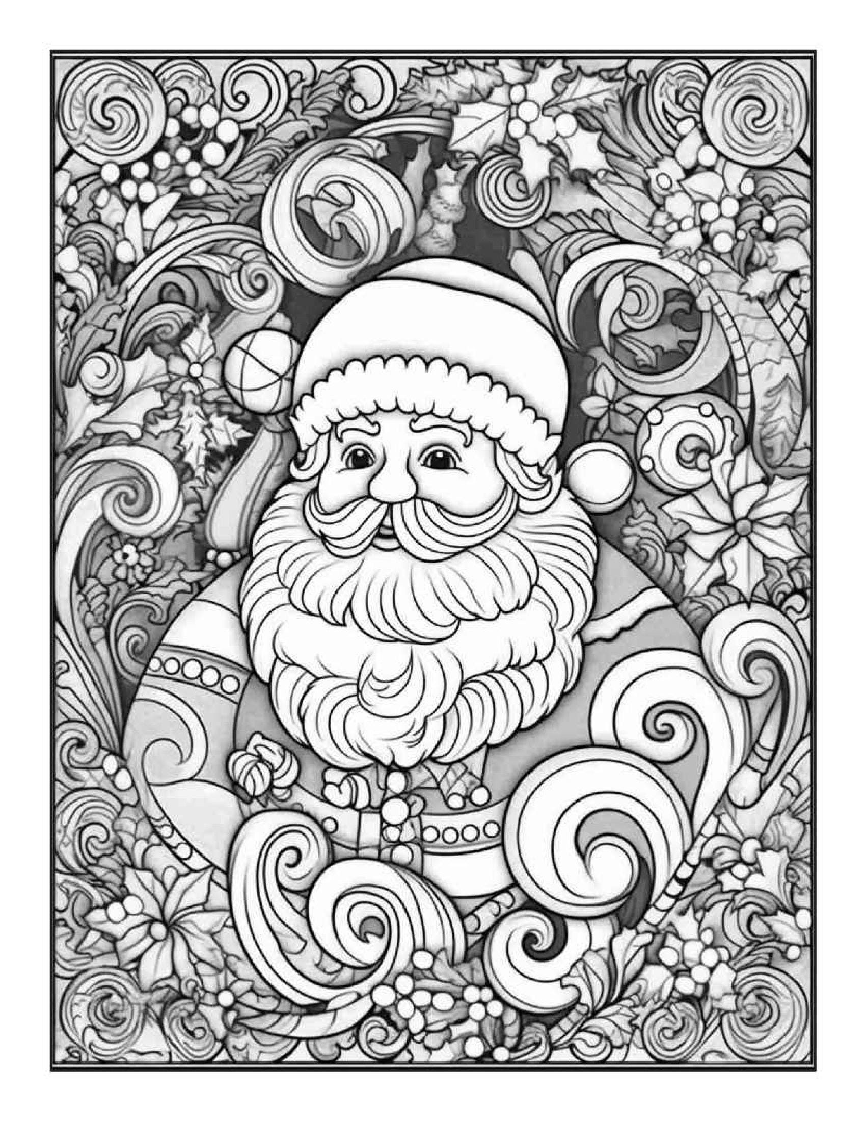 only-1-left-in-stock-christmas-holiday-coloring-book-for-adults-features-25-coloring-pages-printable-coloring-pages-etsy