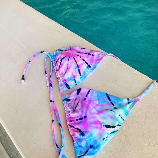 Tie Dye Bikini Etsy