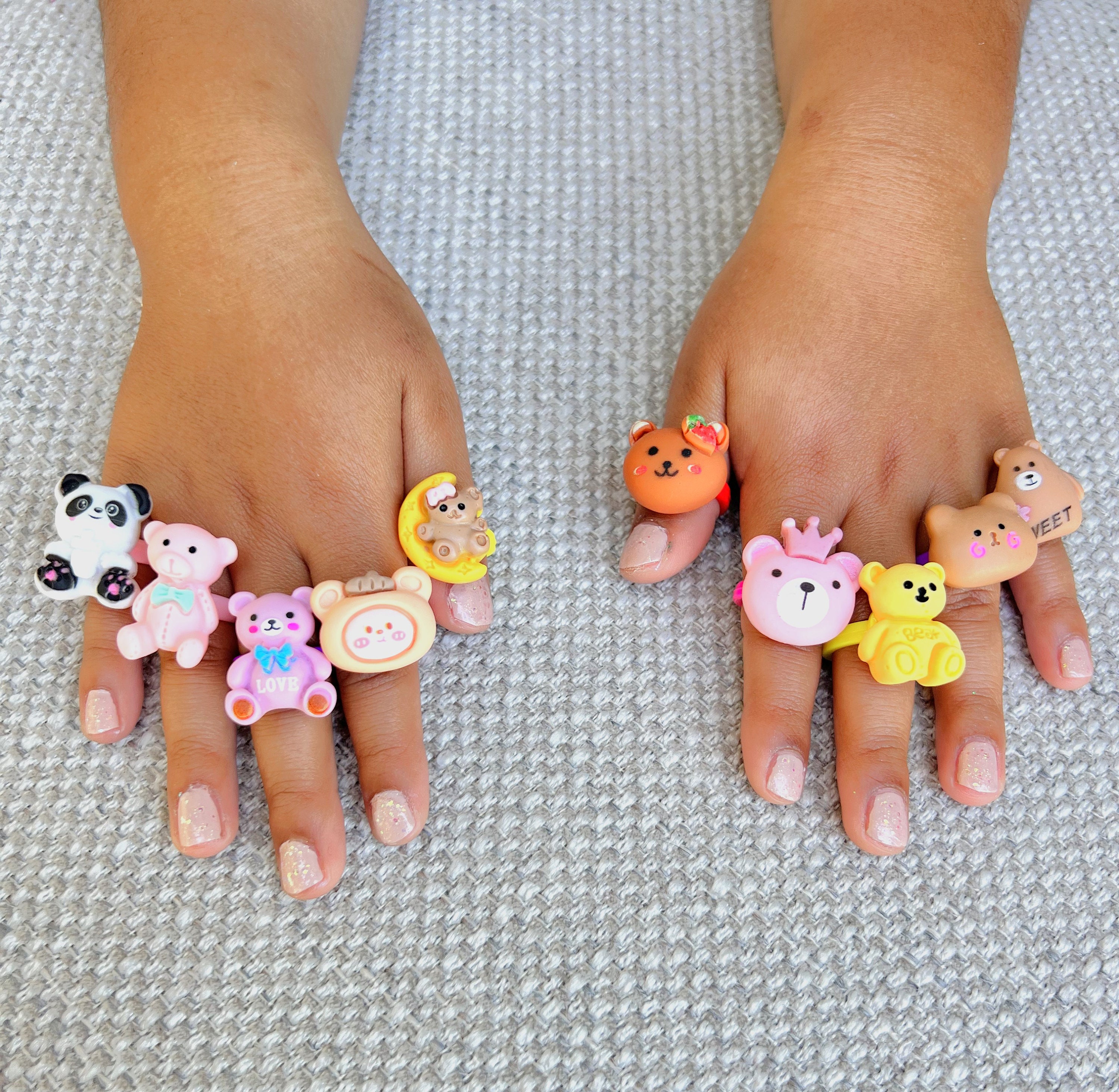 Bear Sweet Rings for Kids - Etsy