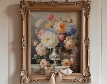 Rococo Art Print | Baroque Painting | French Wall Art | Coquette Wall Art| Coquette Room Decor | Eclectic Wall Art