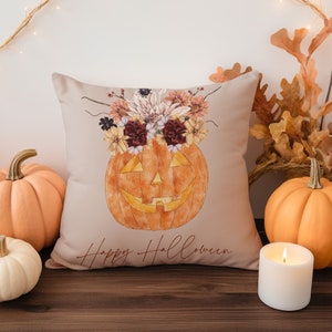 Herbst Kissenbezug - Herbstlaub Dekor - Dekokissen zum Erntedankfest - Couch Akzent Kissen
