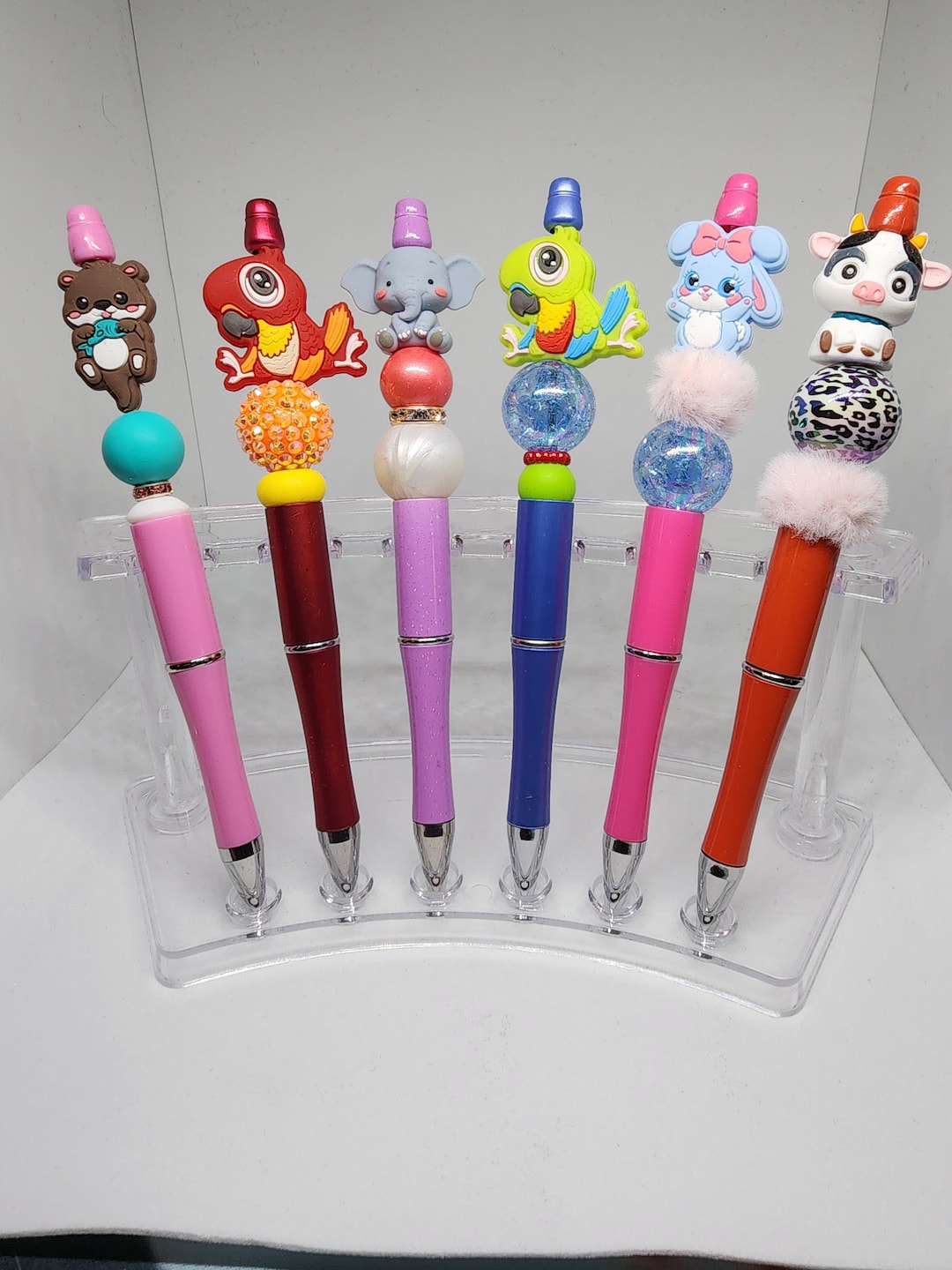Colorful Animal Pen Set – Cute Cartoon Ballpoint Pens With Otter ...