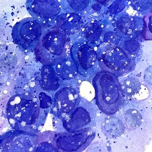Individuelle Aquarellmalerei zum Thema Pathologie | Personalisiertes Geschenk aus der Medizinkunst Bild 10