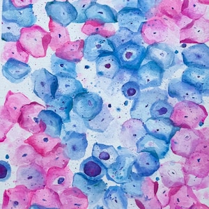 Individuelle Aquarellmalerei zum Thema Pathologie | Personalisiertes Geschenk aus der Medizinkunst Bild 8