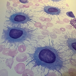 Individuelle Aquarellmalerei zum Thema Pathologie | Personalisiertes Geschenk aus der Medizinkunst Bild 11