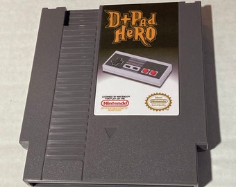 D-Pad Hero - NES Game Cartridge Homebrew