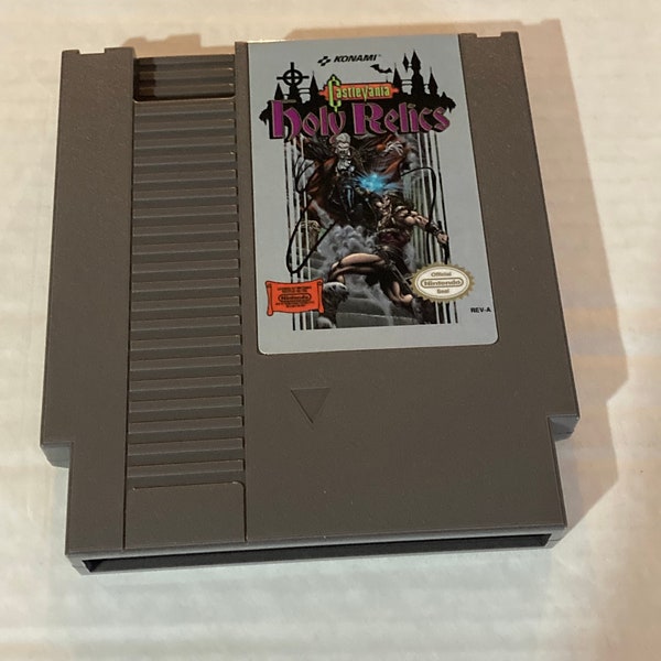 Castlevania Holy Relics - NES Game Cartridge Homebrew hack