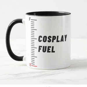 Taza de café cosplay - Regalo de cosplay perfecto - Combustible de cosplay