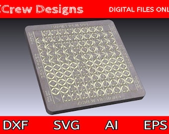 Custom Sequence Game Board (CNC/Laser/Digital file only)