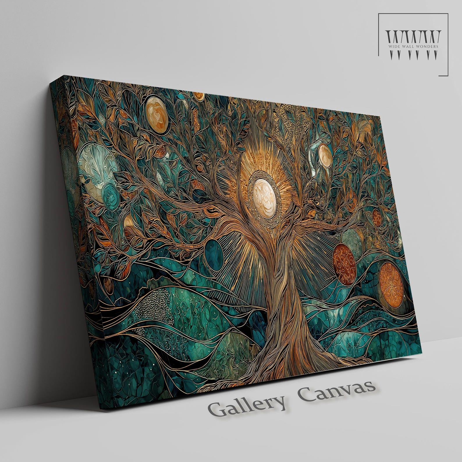 Celestial Tree of Life Large Print, Oversized Mystical Cosmic Wall Art ...