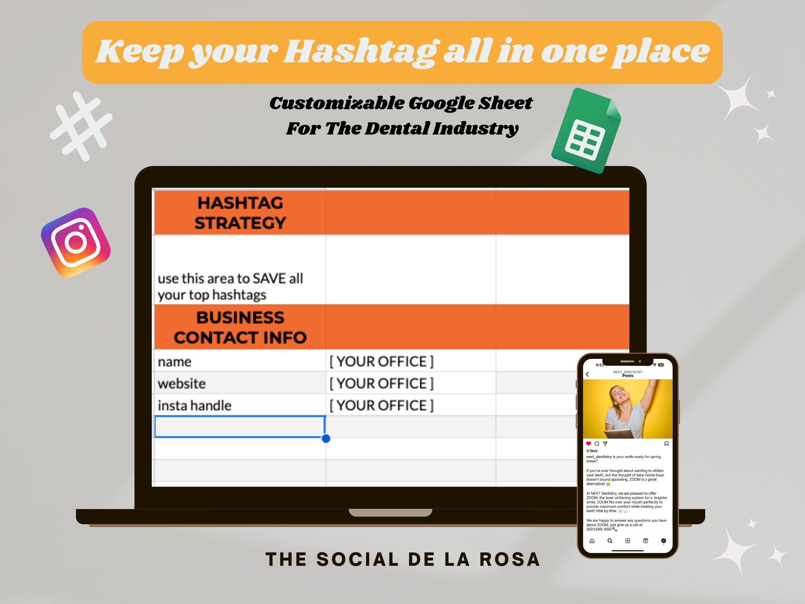 60 Dental Instagram Captions Templates Dental Assistant Social Media