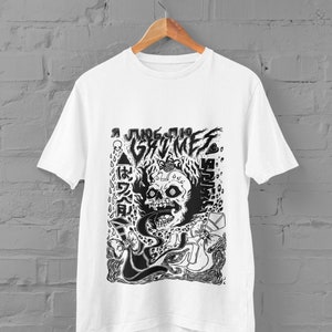 Grimes Visions Album Cover  Unisex Heavy Cotton Tee