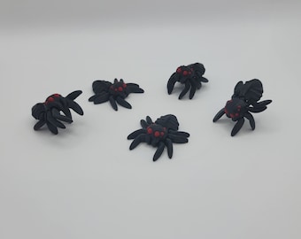 Tiny Spiders - Articulating 3d Printed Fidgets