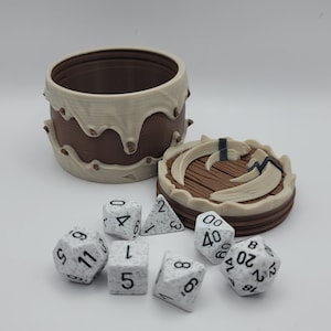 Barbarian Themed Dice Box - Dungeons and Dragons Dice Holder