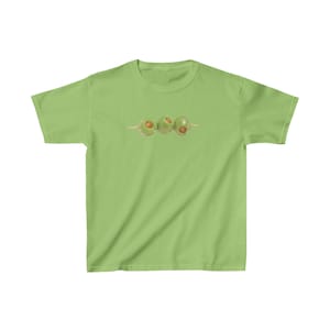 Martini Oliven Baby T-Shirt | Shirt aus 100% Baumwolle | coquette y2k Grafik-T-Shirt | nachhaltig hergestellt Lime