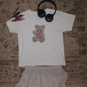 sonny angel hug me bear baby tee | 100% cotton shirt | coquette baby tee | sustainably made