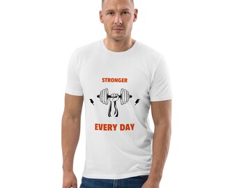 Unisex organic stronger everyday cotton t-shirt