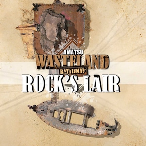 Wasteland Desert Rock's Lair Battle Map | Zufallsbegegnungs-Checkpoint, postapokalyptische Battlemap, Fallout 2, D20-Rollenspiel, Mutanten-Postapokalypse