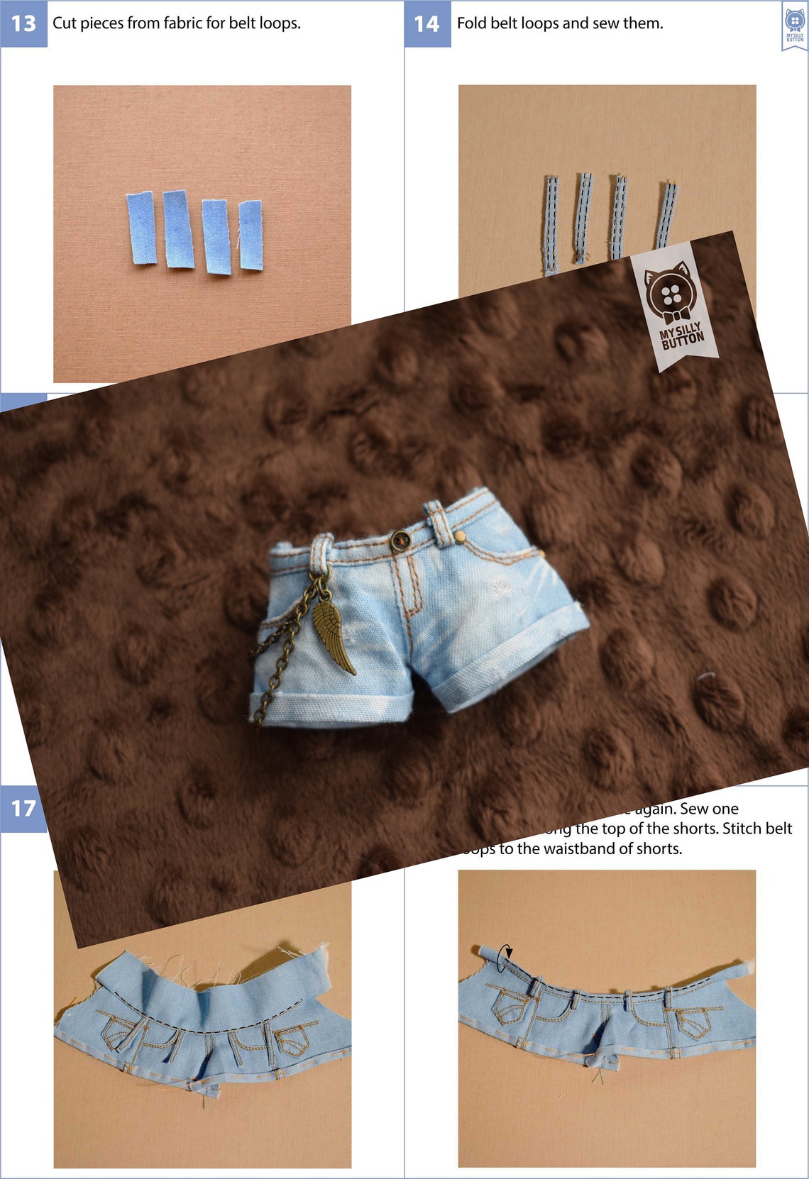Pullip Pattern Sewing PDF Patterns