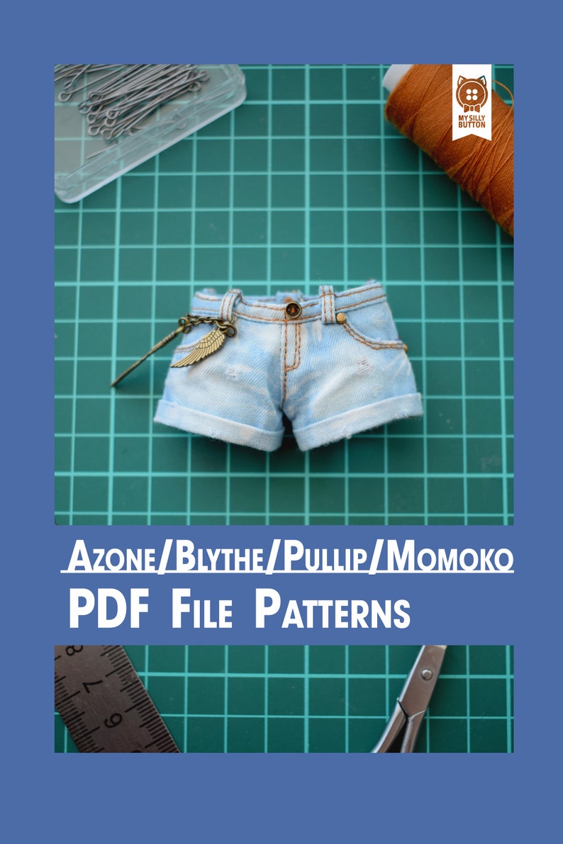 Pullip Pattern Sewing PDF Patterns