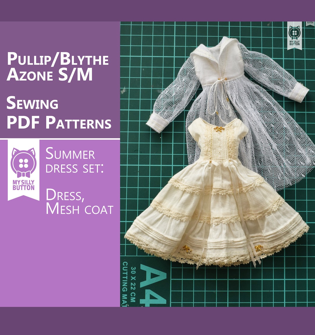 Pullip Pattern Sewing Pdf Patterns