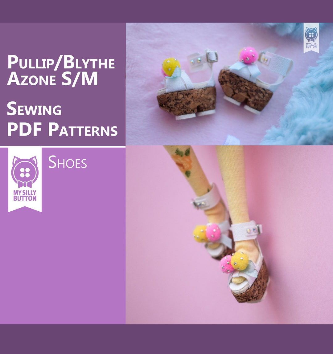 Pullip Pattern Sewing PDF Patterns