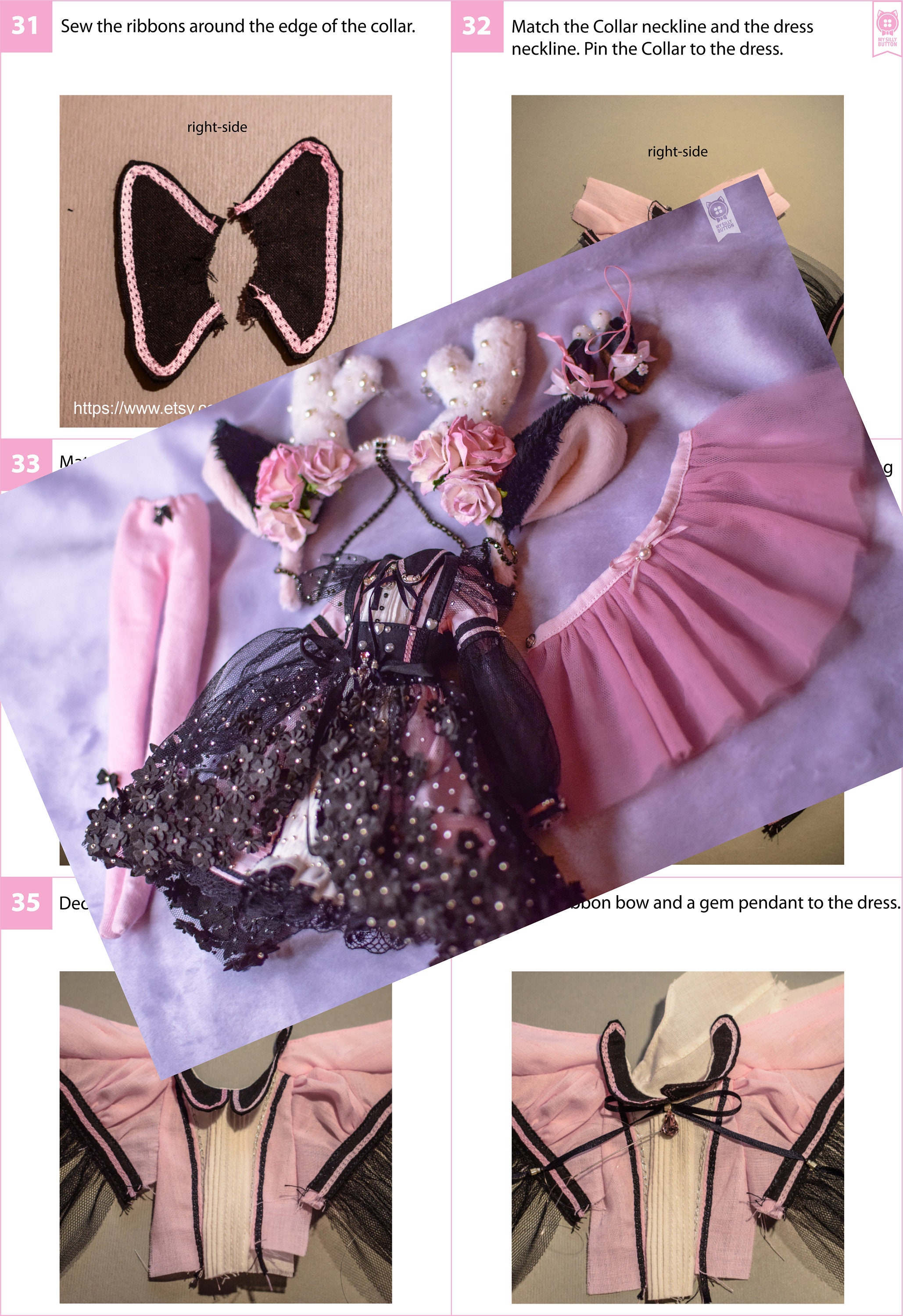 Pullip Pattern Sewing Pdf Patterns