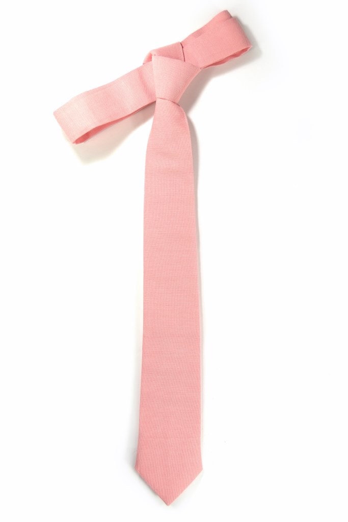 dusty pink necktie