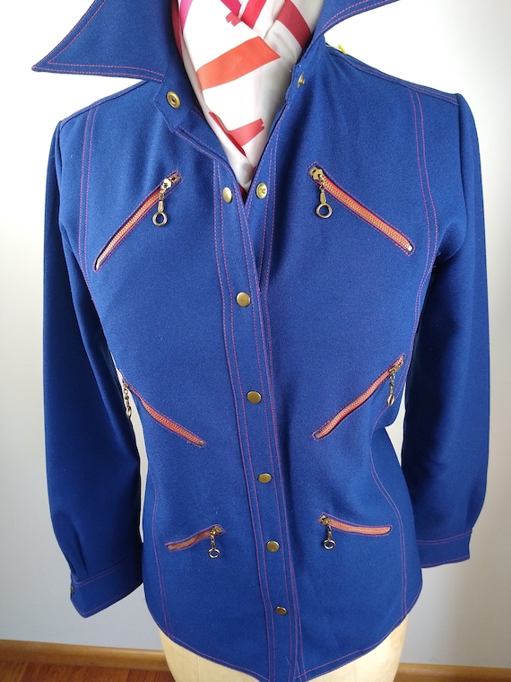 King James 1960s/ 70s funky jacket M