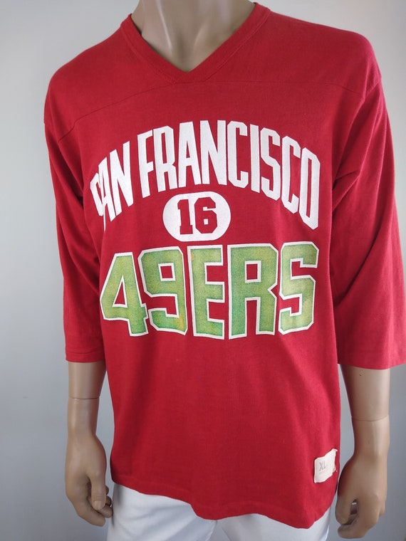 Vintage San Francisco 49ers Football T Shirt - Fo… - image 1