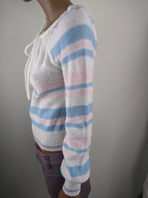 1970s / 1980s Organically Grown by Arpeja Striped… - image 3