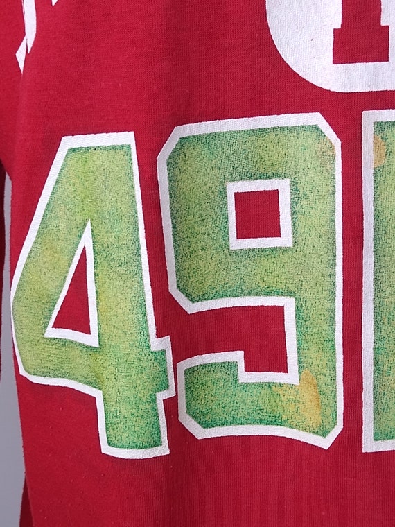 Vintage San Francisco 49ers Football T Shirt - Fo… - image 6