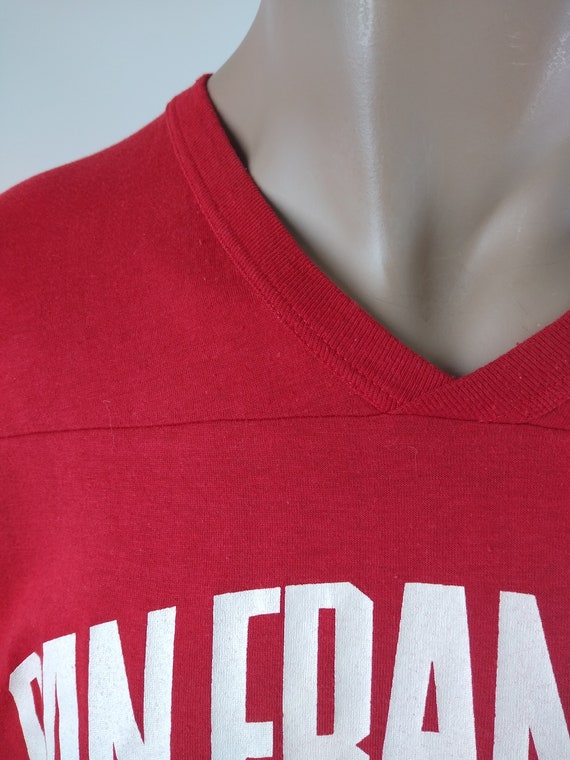Vintage San Francisco 49ers Football T Shirt - Fo… - image 4