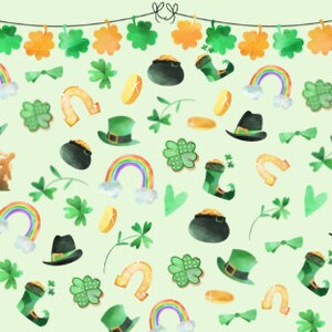 St. Patrick&#39;s Day March Facebook Cover Image