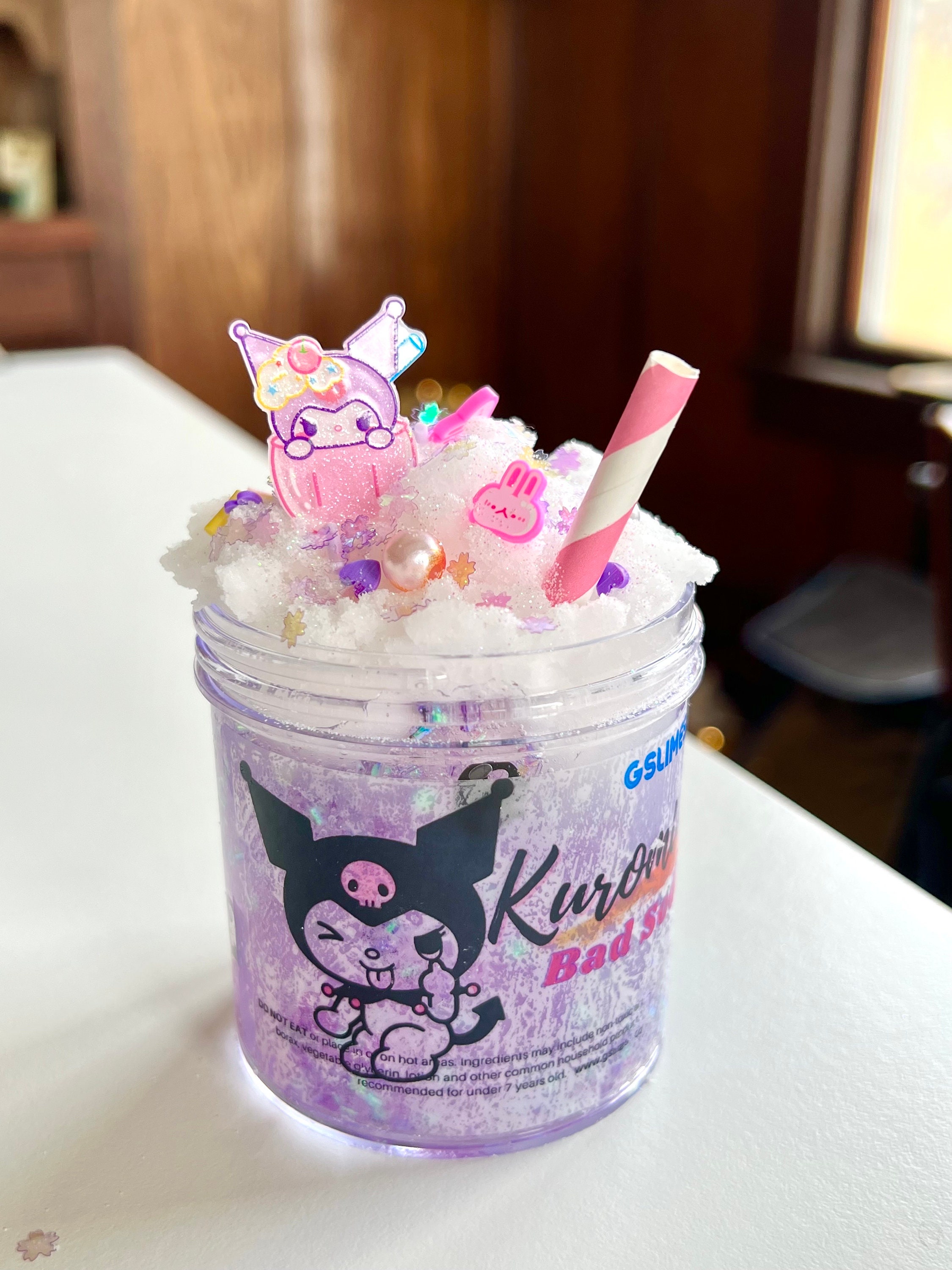 Kuromi Bad Soda Icee Top Slime Etsy