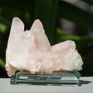 Phantom Quartz, Rose Quartz, Phantom Quartz Crystal, Phantom Quartz Cluster, Phantom Quartz Tower, Ghost Phantom Quartz, Mineral Specimen