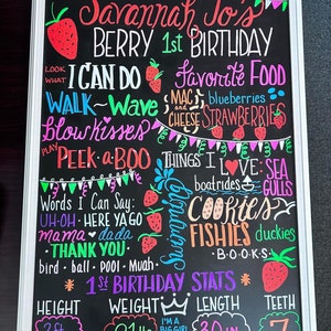 Custom Birthday Boards