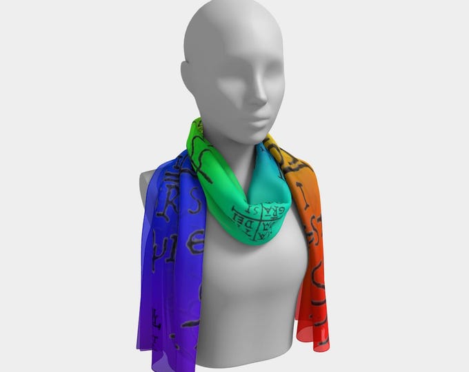 Matilda Signature Rainbow Scart