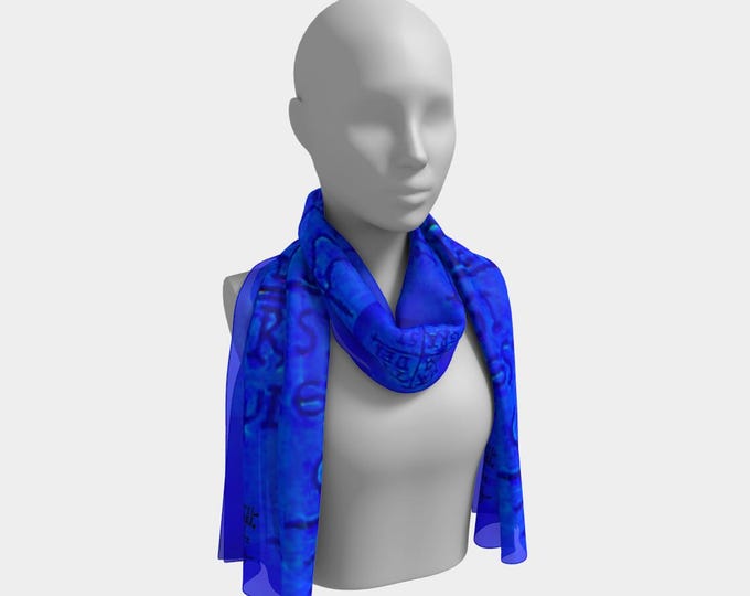 Matilda Signature Scarf in Indigo