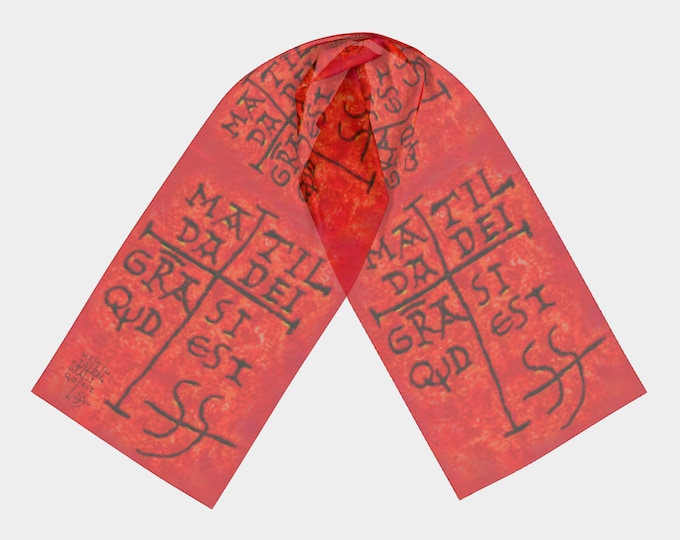 Matilda Signature Scarf Deep Orange