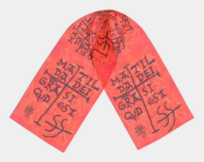 Matilda Signature Scarf in Orange