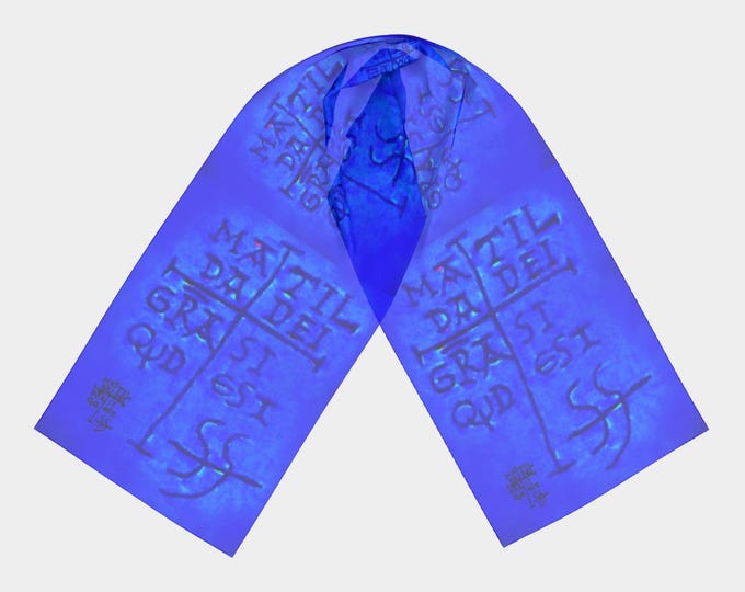 Matilda Signature Scarf in Indigo