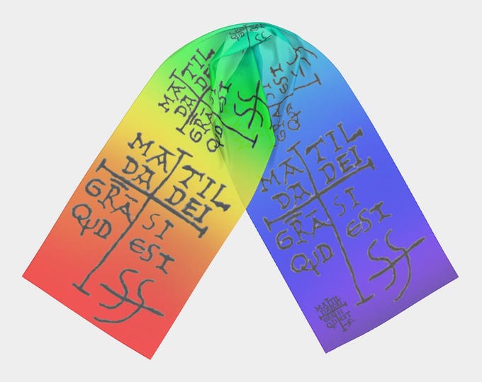 Matilda Signature Rainbow Scart