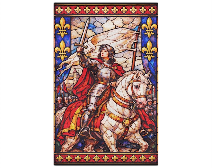 Joan of Arc Tea Towel