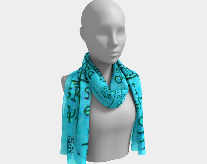 Matilda Signature Scarf in Teal