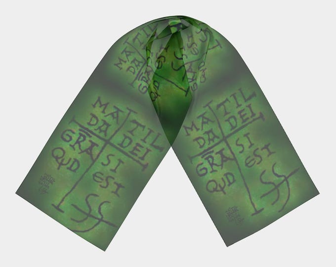 Matilda Signature Scarf Dark Green