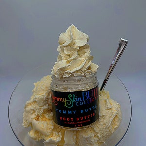 Vanilla Body Butter, Shea Butter, Moisturizer, Lotion, Skin Care, Body Lotion, Body Cream,  Bath And Body, Organic Body Butter